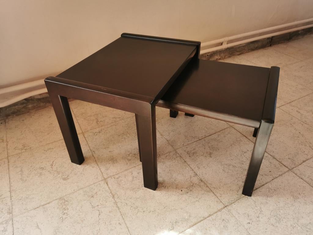 Set bijzettafels, Ophalen