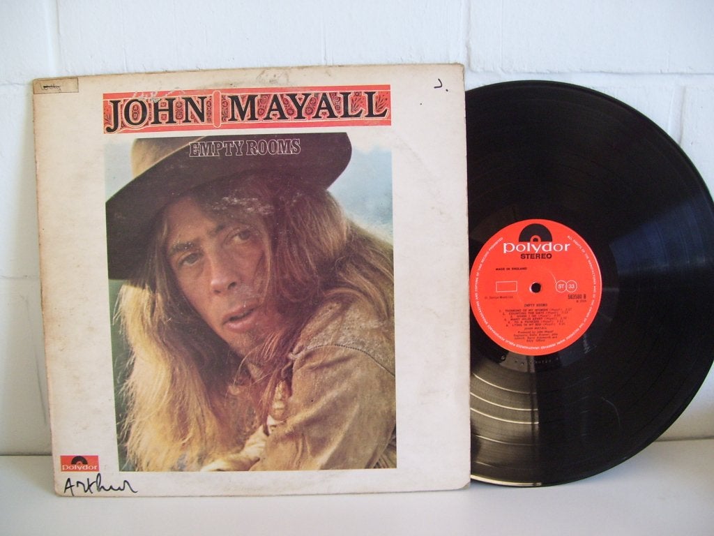 JOHN MAYALL  empty rooms, Cd's en Dvd's, LP, Gebruikt, Blues Rock, Originele persing
