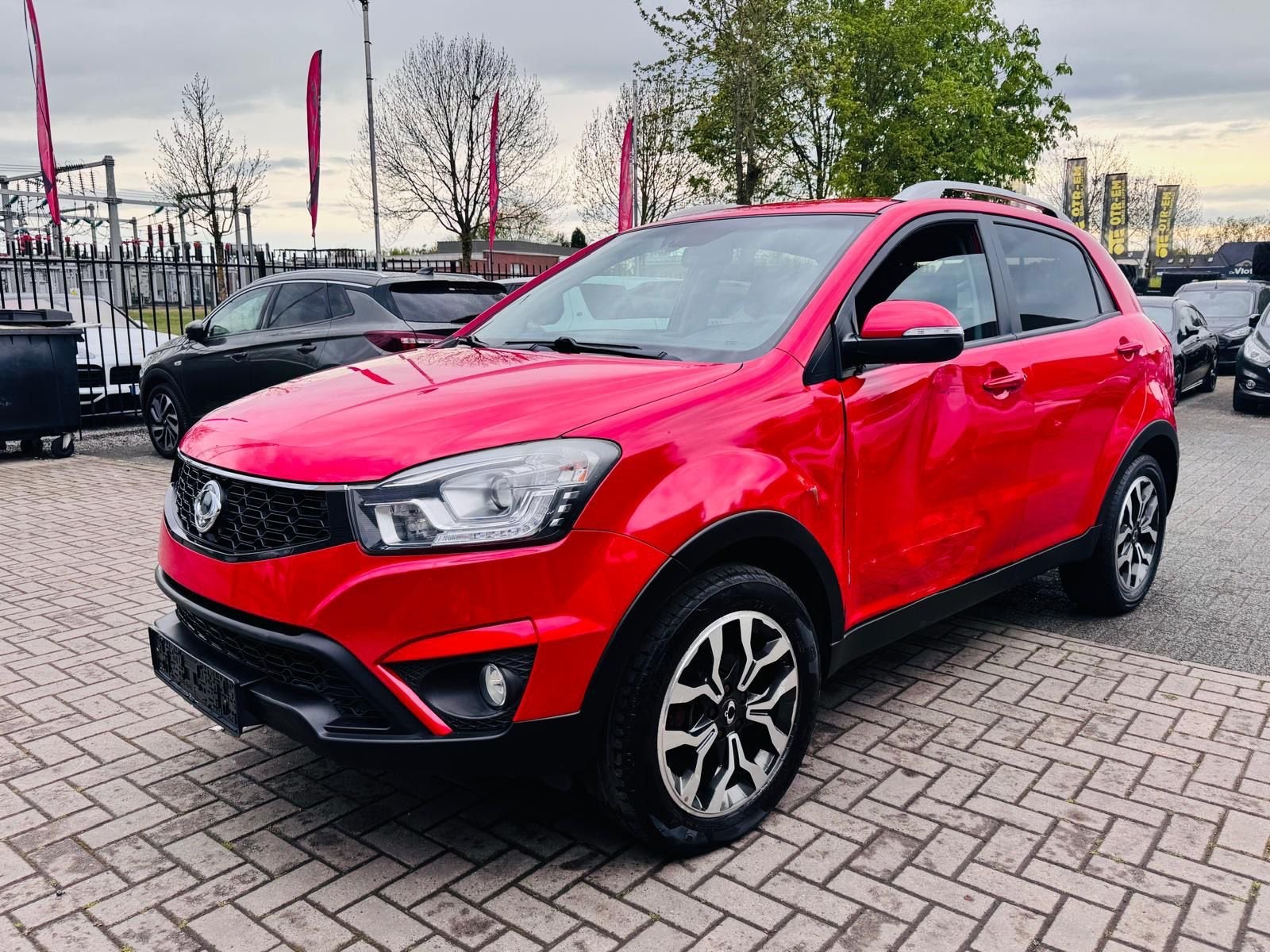SsangYong Korando 2.2d euro6b 2017, Auto's, Bedrijf, Te koop, Euro 6, Korando