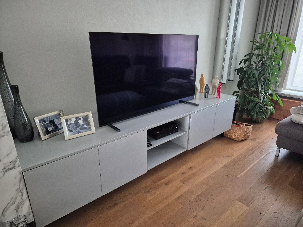 TV meubel, Ophalen, Overige materialen, Gebruikt, 200 cm of meer