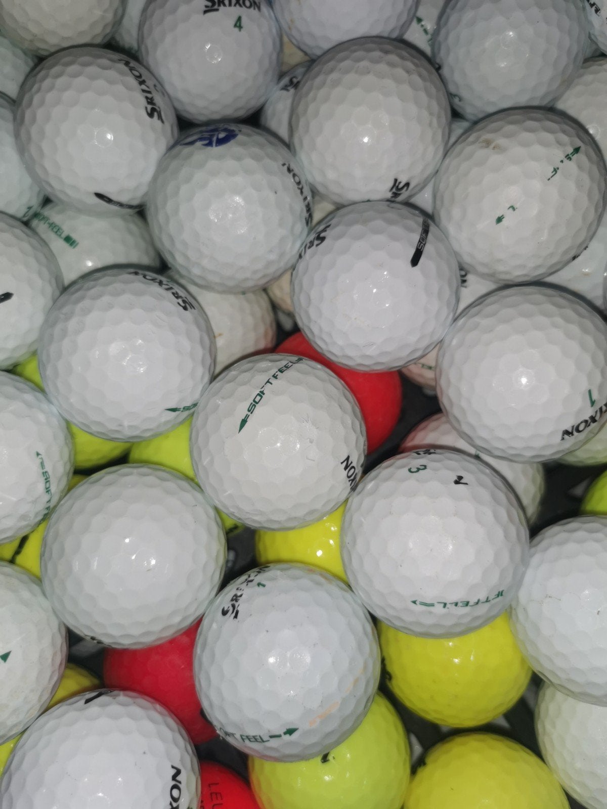 srixon soft feel golfballen 100 stuks, Ophalen of Verzenden