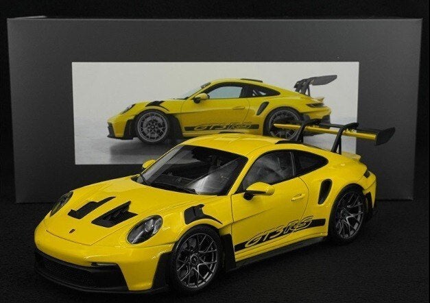 WAP0212810RGT3 Norev Porsche 911 (992) GT3 RS Racing Yellow, Enlèvement ou Envoi, Neuf, Voiture, Norev