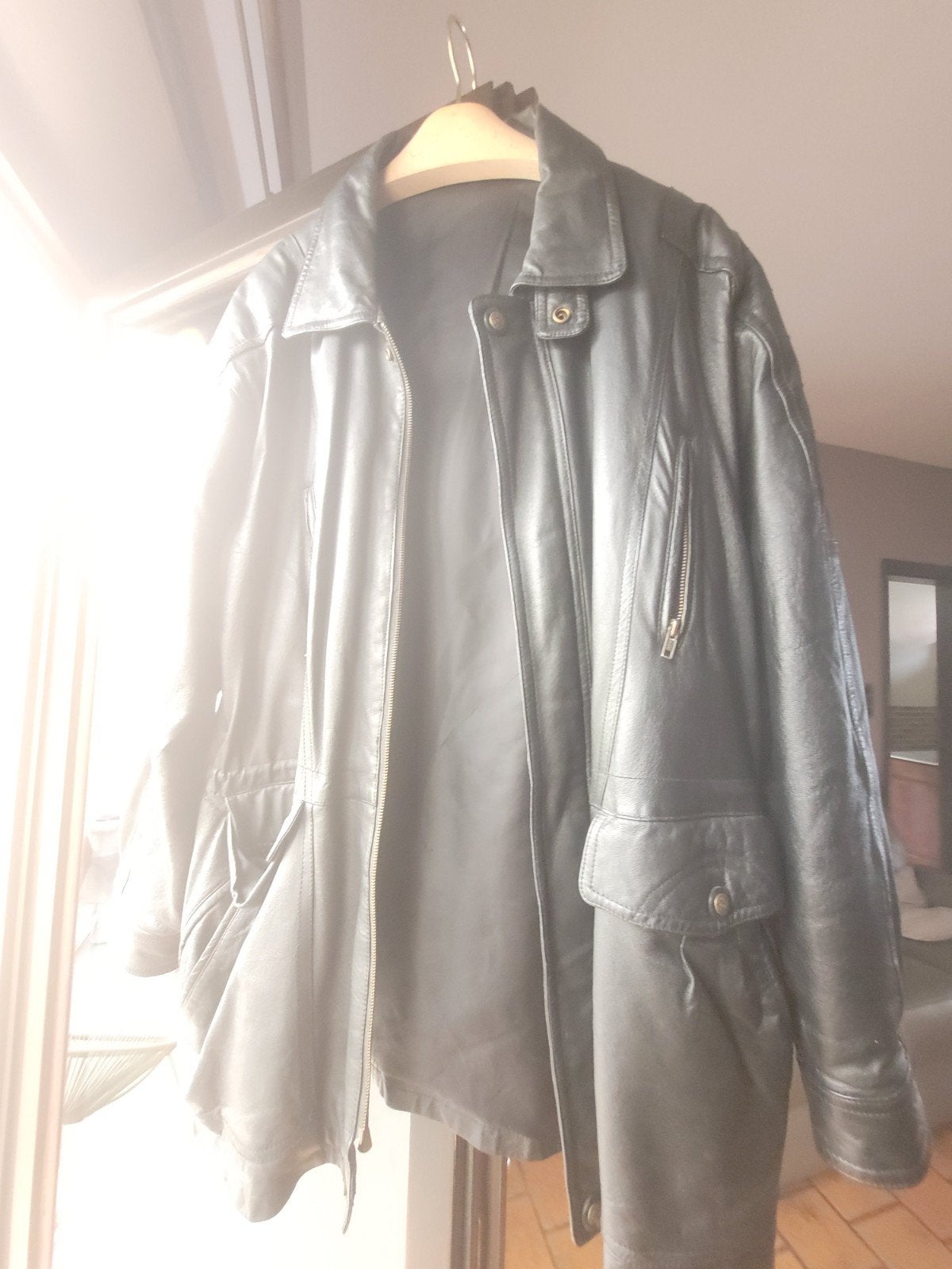 veste hommes cuir, Motos, Enlèvement, Hommes