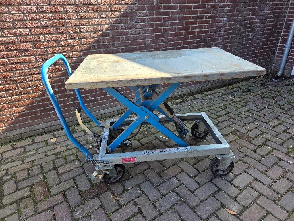 Verrijdbare schaartafel, Hefvermogen 1000kg, Bricolage & Construction, Établis, Enlèvement, Comme neuf