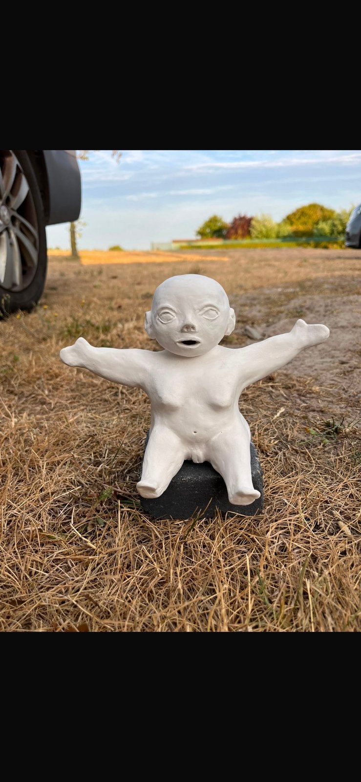 Trio van beeldjes, Antiek en Kunst, Ophalen, Man