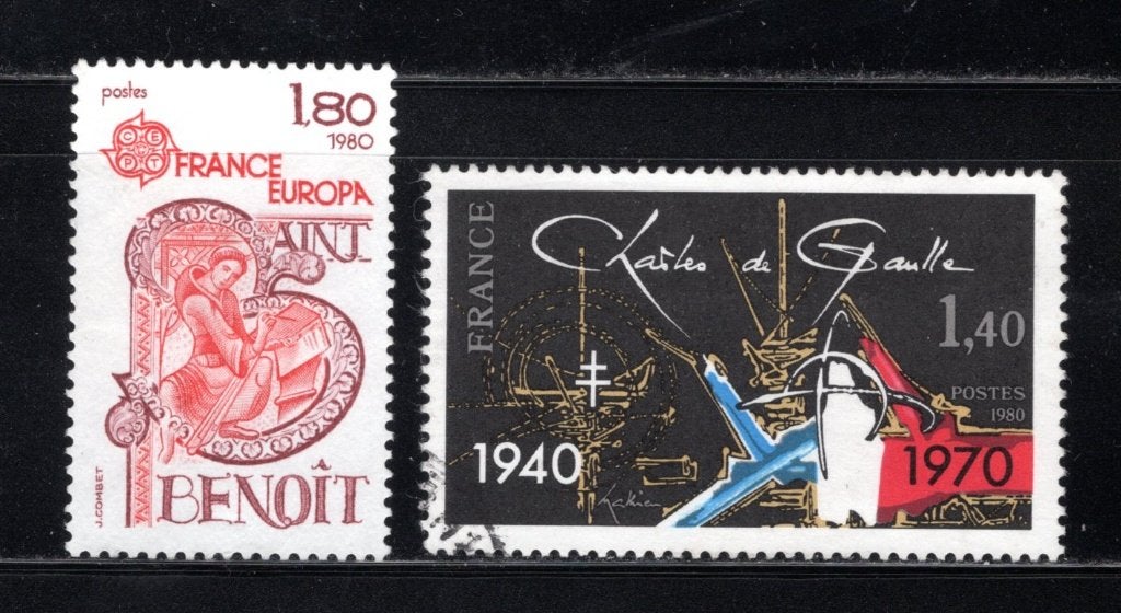 FRANCE Lot 1980 timbré, Envoi, Affranchi