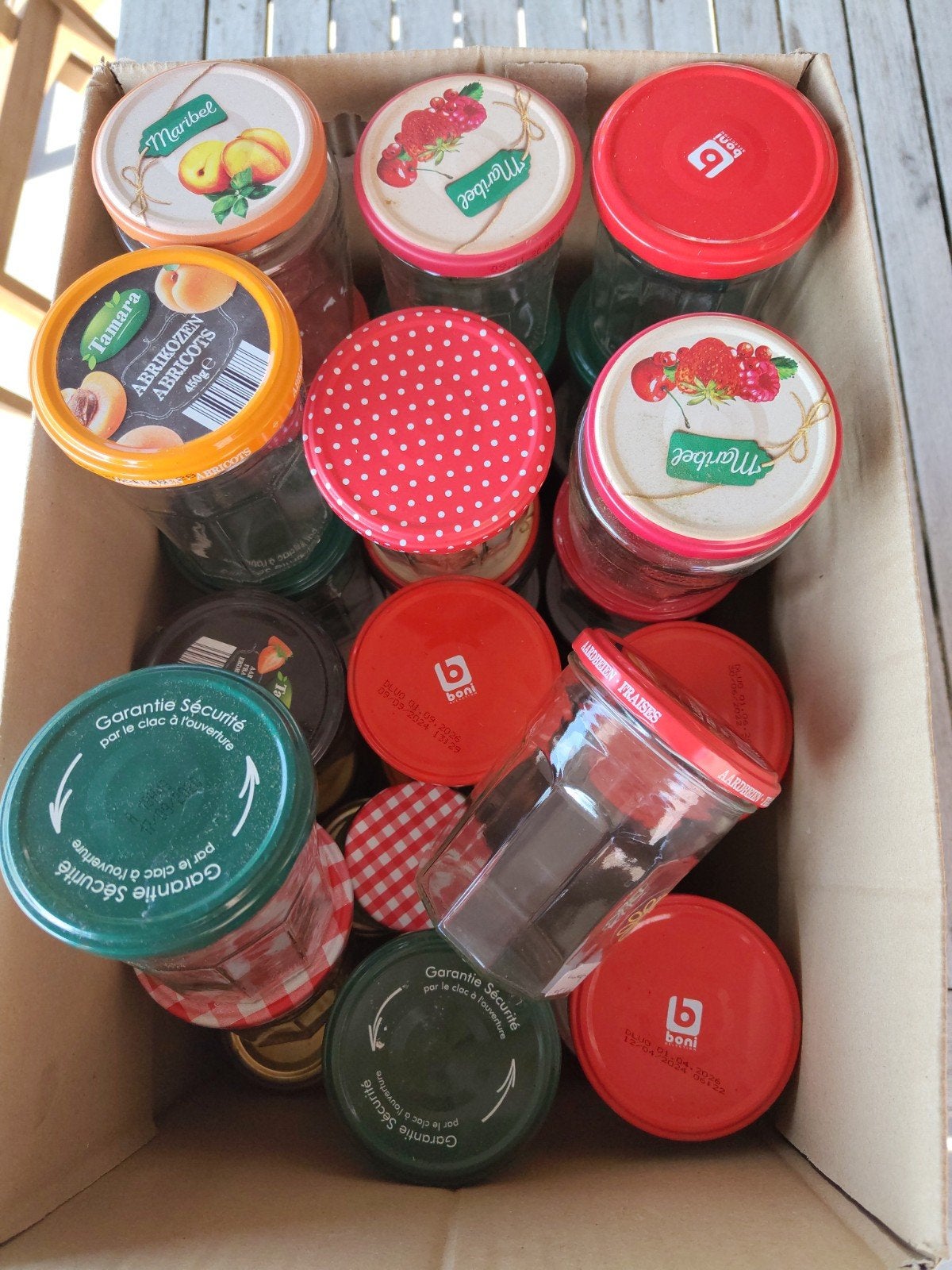 Bocaux à confiture 20 pièces, Enlèvement ou Envoi, Cuivre