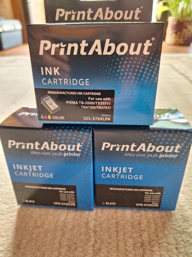 cartridge, Ophalen, Kleur printen, Canon, Printer