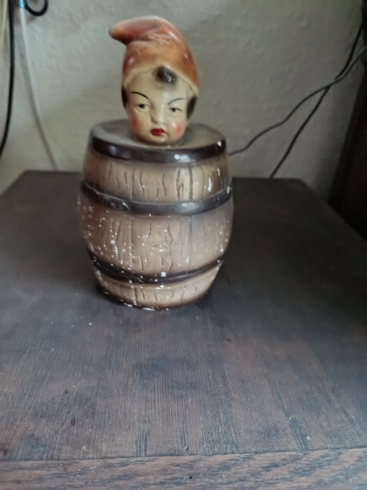 Prachtig antiek spaarpotje., Ophalen