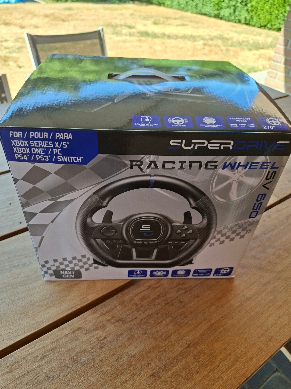 Racing wheel SV650, Xbox, PC, Nintendo, PS3, PS4, Ophalen, Nieuw, Stuur of Pedalen