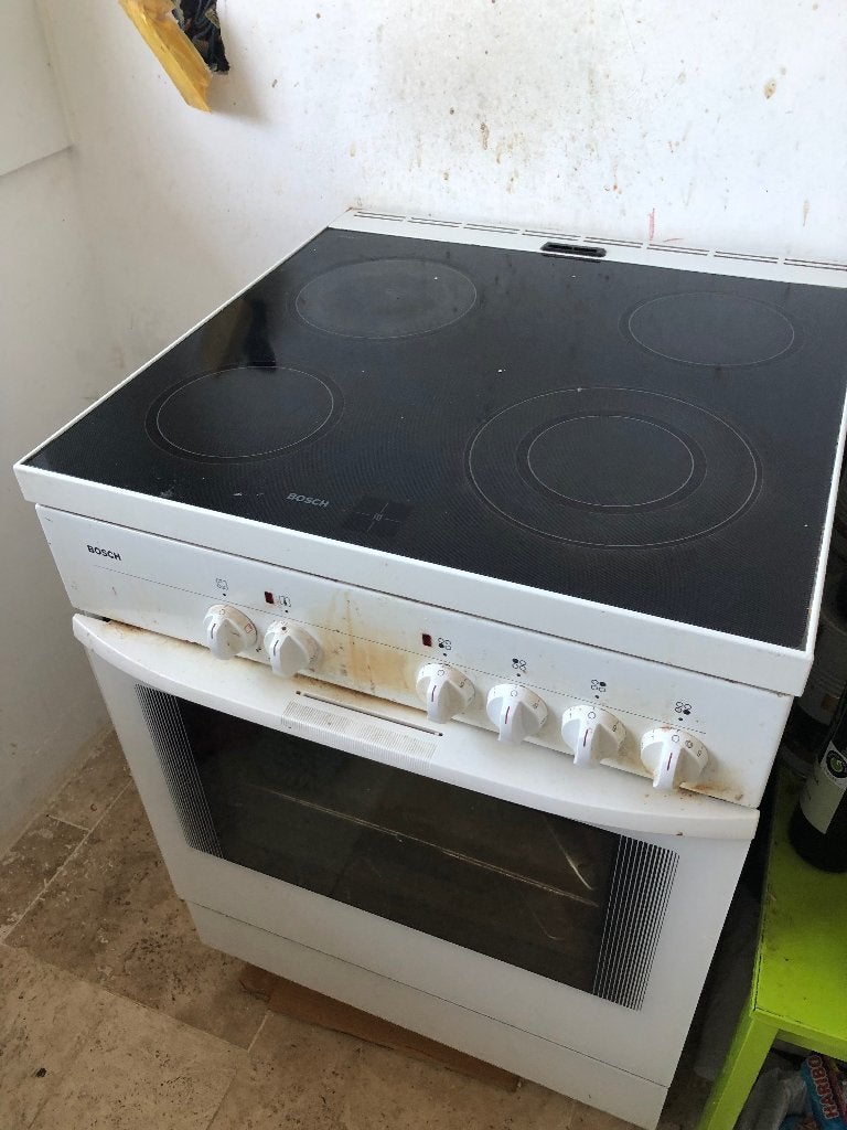 Fornuis, Elektronische apparatuur, Ophalen, Gebruikt, Minder dan 85 cm, Hete lucht
