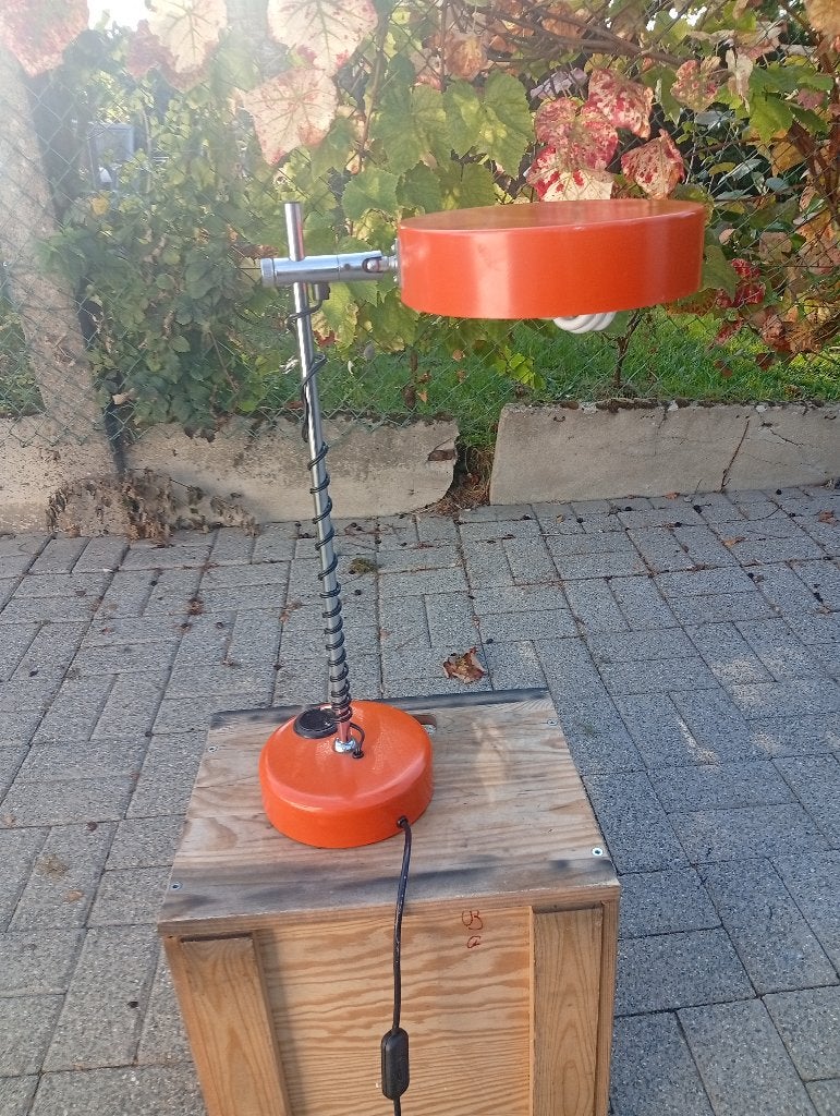 Lampe Vintage Space Age 70s Style Joe Colombo Anvia Massive), Enlèvement ou Envoi