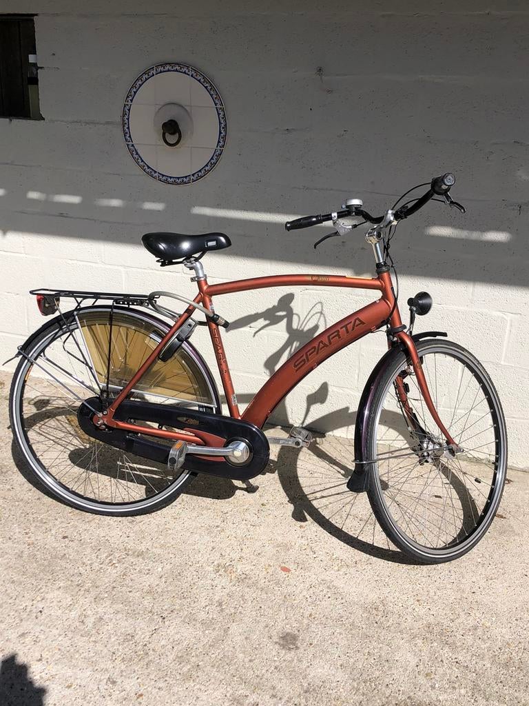 Sparta fiets-aluminium-7versnellingen-zeer goede staat, Sparta, Vitesses, Frein à tambour, Enlèvement