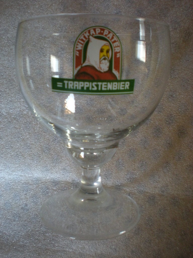 WITKAP-PATER Trappistenbier, Verzamelen, Ophalen of Verzenden, Zo goed als nieuw, Glas of Glazen