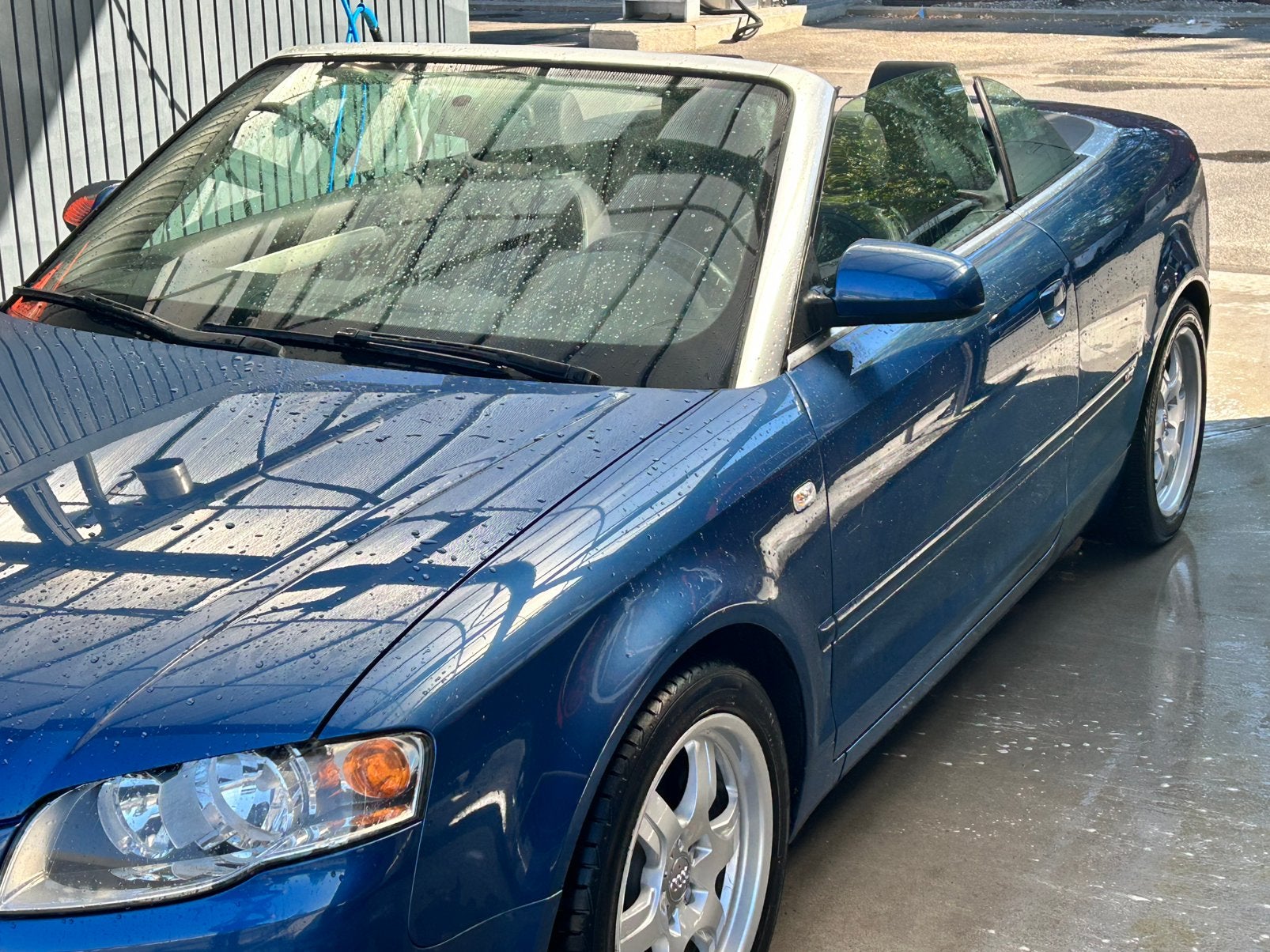 Audi a4 cabriolet 2.0 tdi, Autos, Cabriolet, A4, Noir, 2 portes