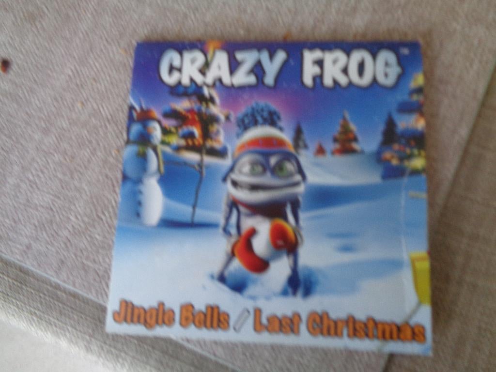 1 mooi singletje van crazy frog, Ophalen of Verzenden, Zo goed als nieuw, Kerst