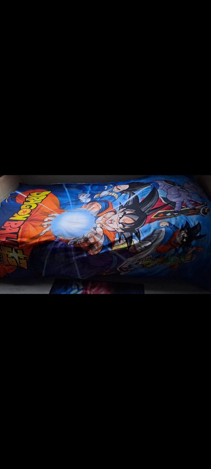 HOUSSE DE COUETTE Dragon ball RÉVERSIBLE POUR  1PERSONNE, Huis en Inrichting, Ophalen, Omkeerbaar