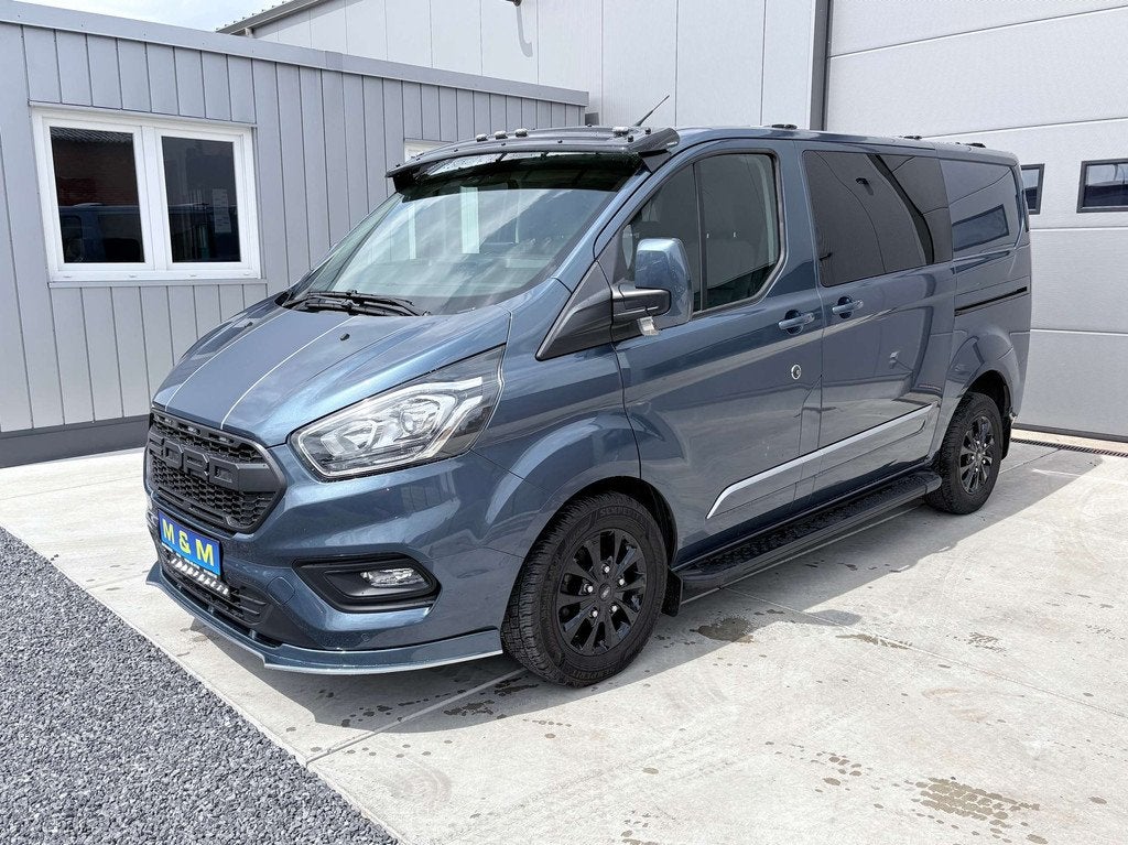 Ford Transit Custom 2.0 TDCi L1H1 sport - automaat *12m gara, Autos, Cuir, Achat, 6 portes, Euro 6