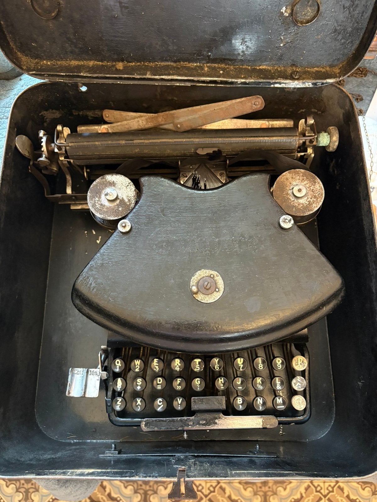 Machine a ecrire, Antiquités & Art, Antiquités | Bureau & Affaires, Enlèvement ou Envoi