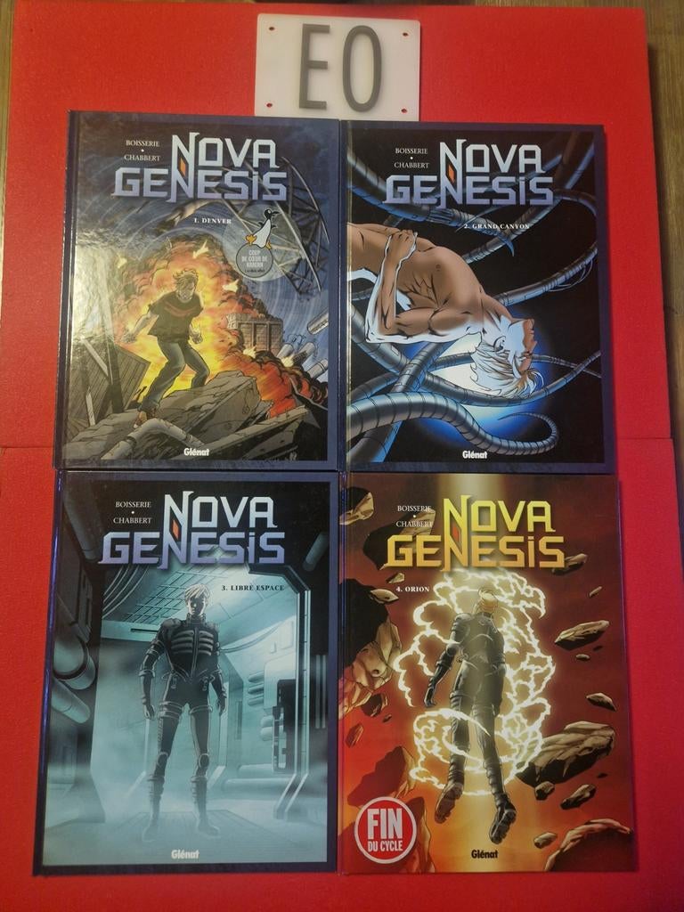 Lot de 4 bd nova genesis 1 à 4,EO, avec ex libris tome 1, Enlèvement ou Envoi