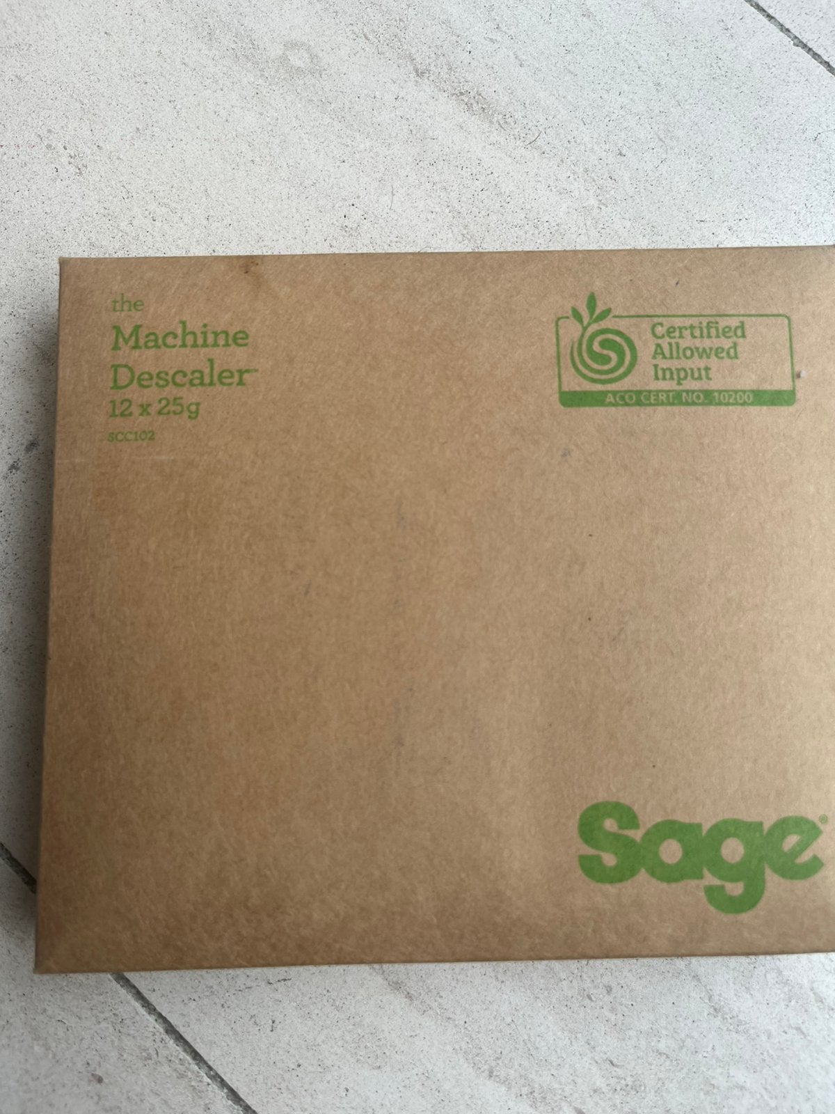 Sage ontkalkingspoeder 12x25g, Electroménager, Enlèvement, Sage, Sage