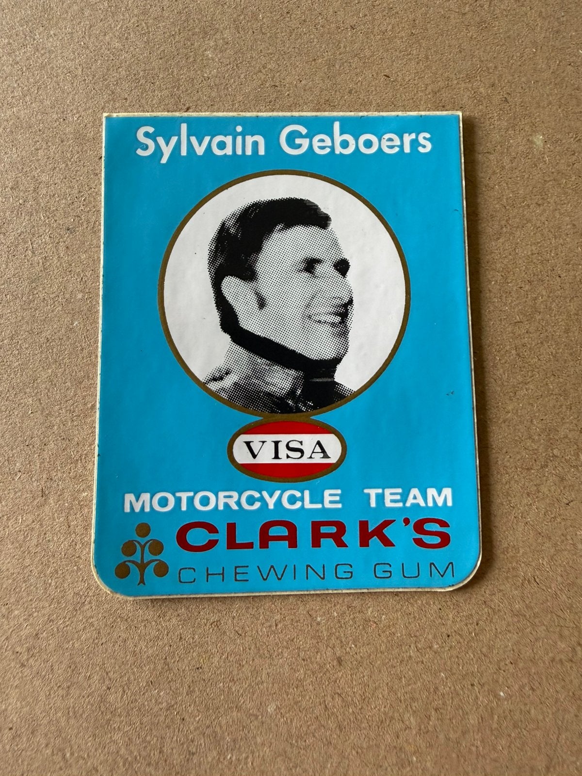 Sticker Sylvain Geboers, Ophalen of Verzenden, Zo goed als nieuw