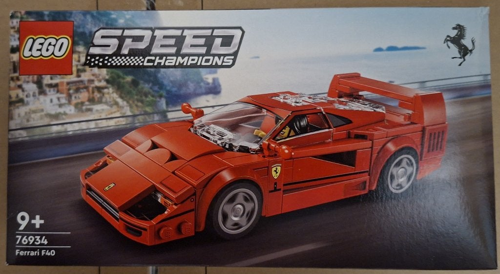LEGO 76934 Speed Champions Ferrari F40 Supercar, Neuf, Enlèvement ou Envoi, Lego, Ensemble complet