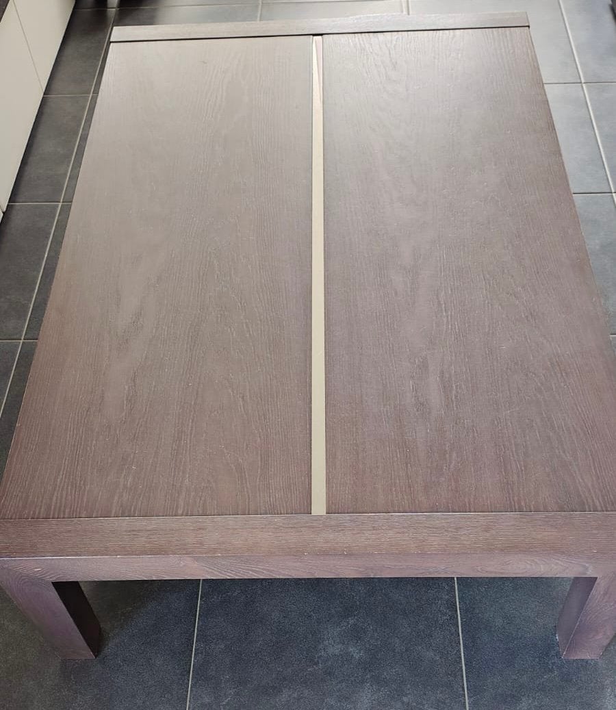 Te geef: salontafel met gebruikssporen, Ophalen, Zo goed als nieuw