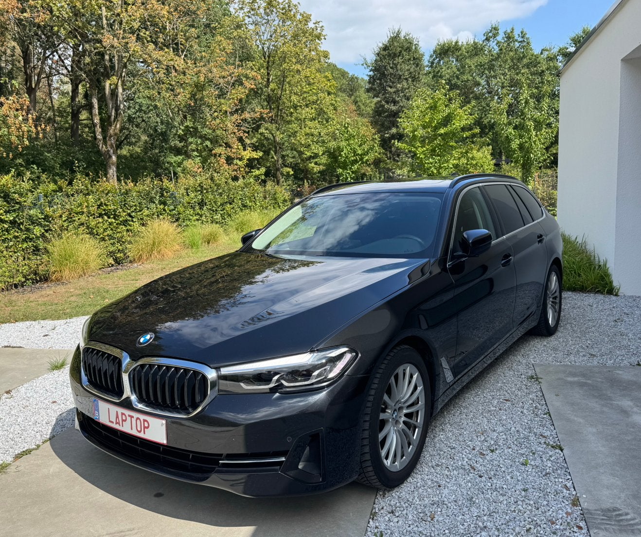 BMW 520D te koop - nov 2022 - 56.889 km - 190 pk, Auto's, Automaat, Dealer onderhouden, Achterwielaandrijving, 1995 cc