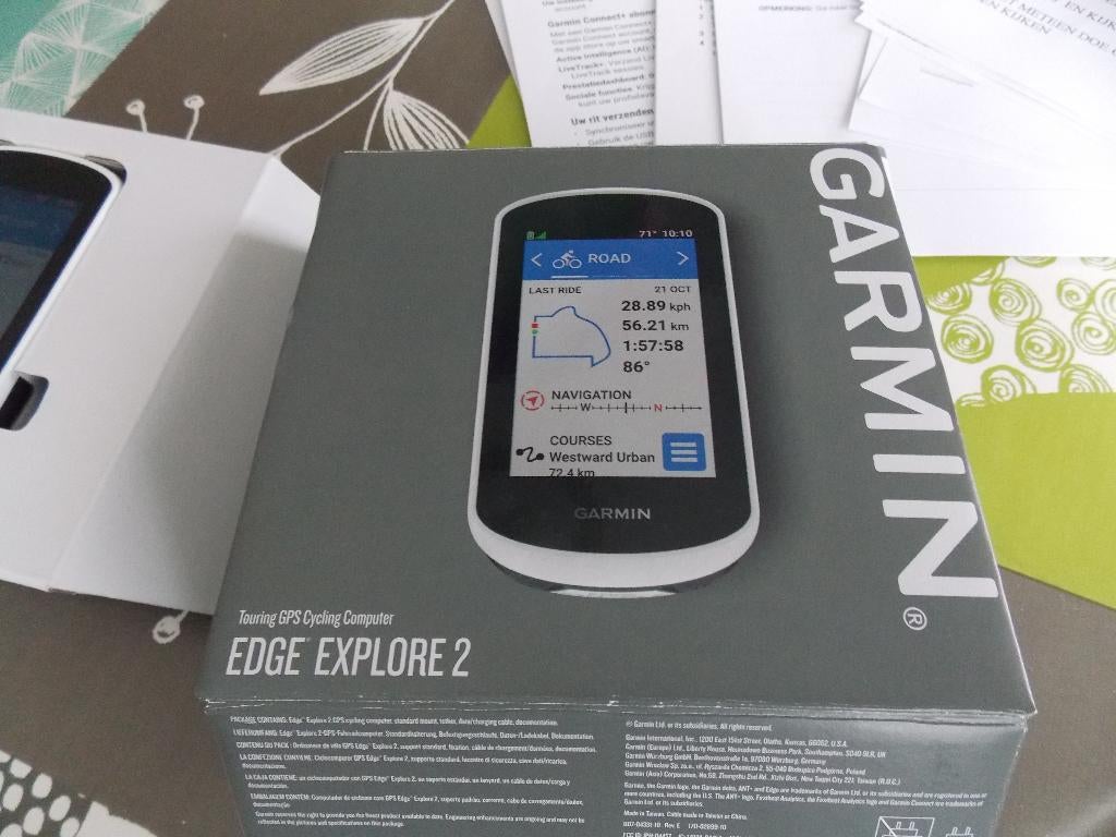 garmin edge explore 2, Fietsen en Brommers, Fietsaccessoires | Fietscomputers, Ophalen, Draadloos