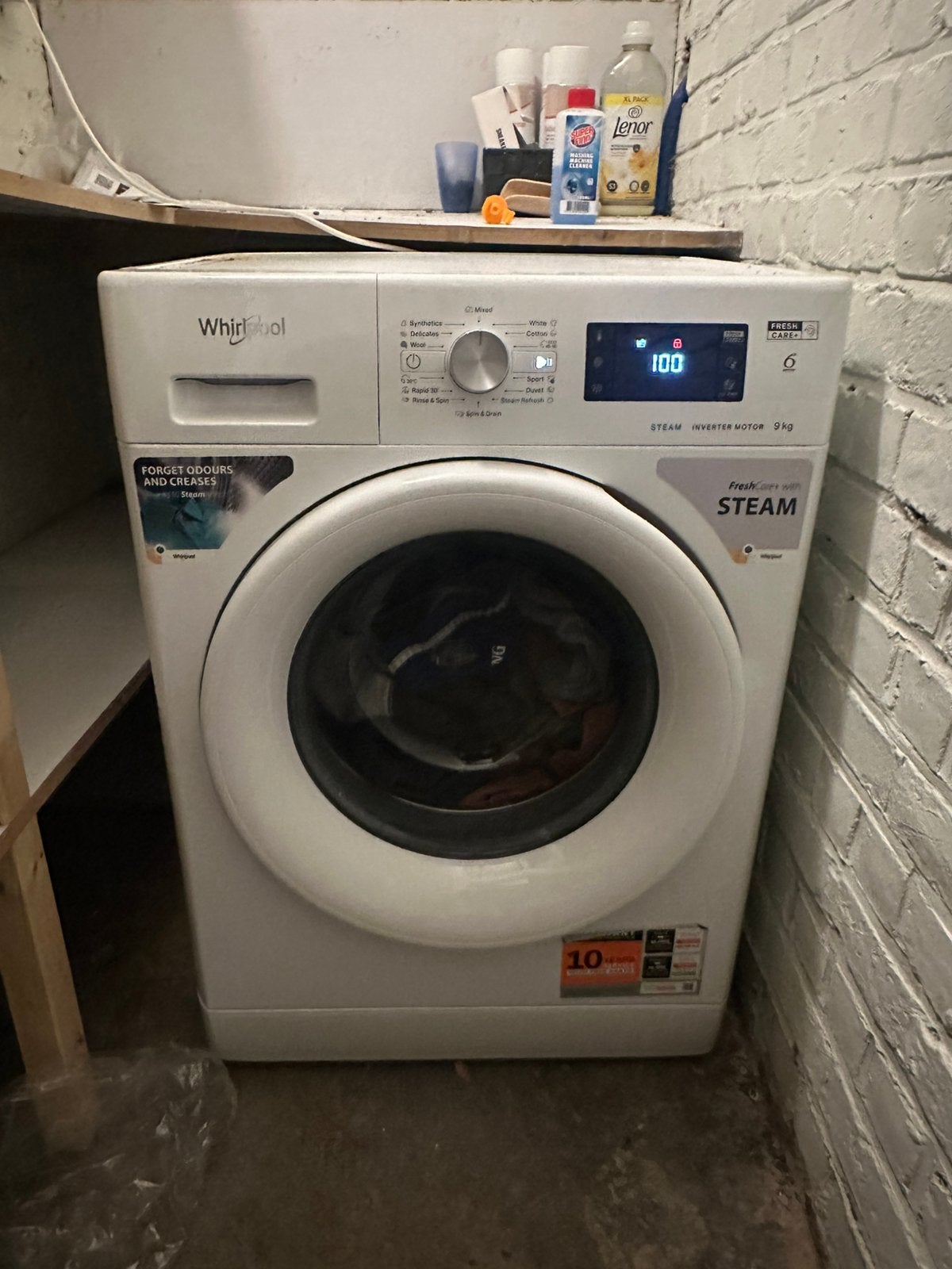 Lave linge Whirlpool, Electroménager, Enlèvement, Comme neuf