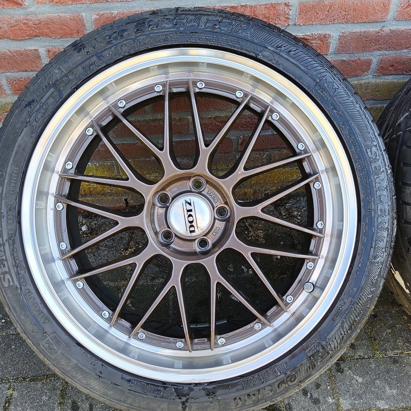 Volvo 19inch Dotz Velgen - Made in Germany 5x108, Autos : Pièces & Accessoires, Pneus & Jantes, Neuf, Pneus et Jantes, Véhicule de tourisme