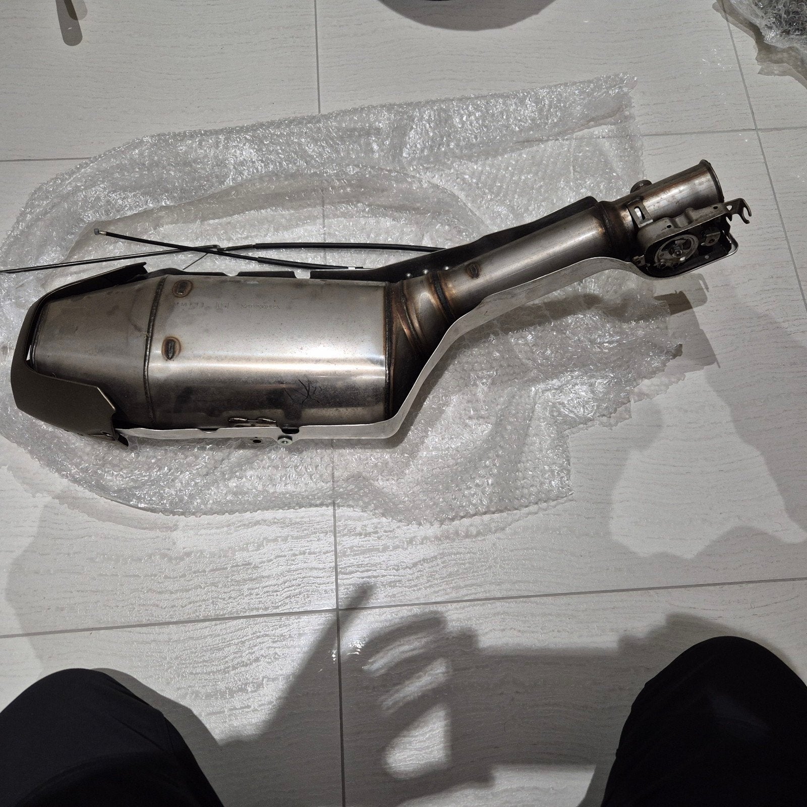 Pot d échappement d origine honda CBR 1000RR fireblade, Enlèvement