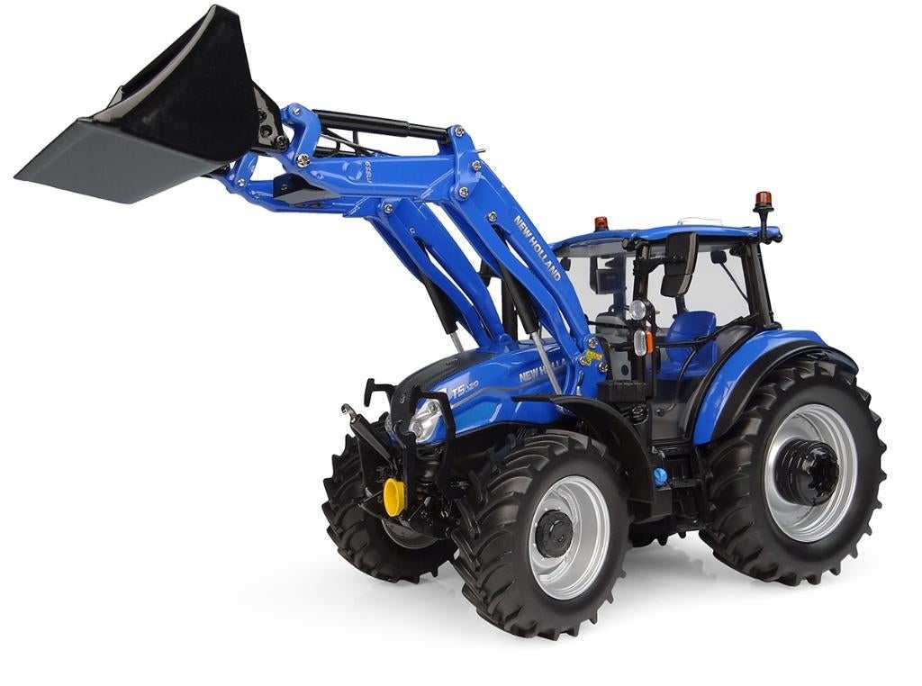 New Holland T5.120 met 655LU voorlader, Verzenden, Nieuw, Tractor of Landbouw, Universal Hobbies