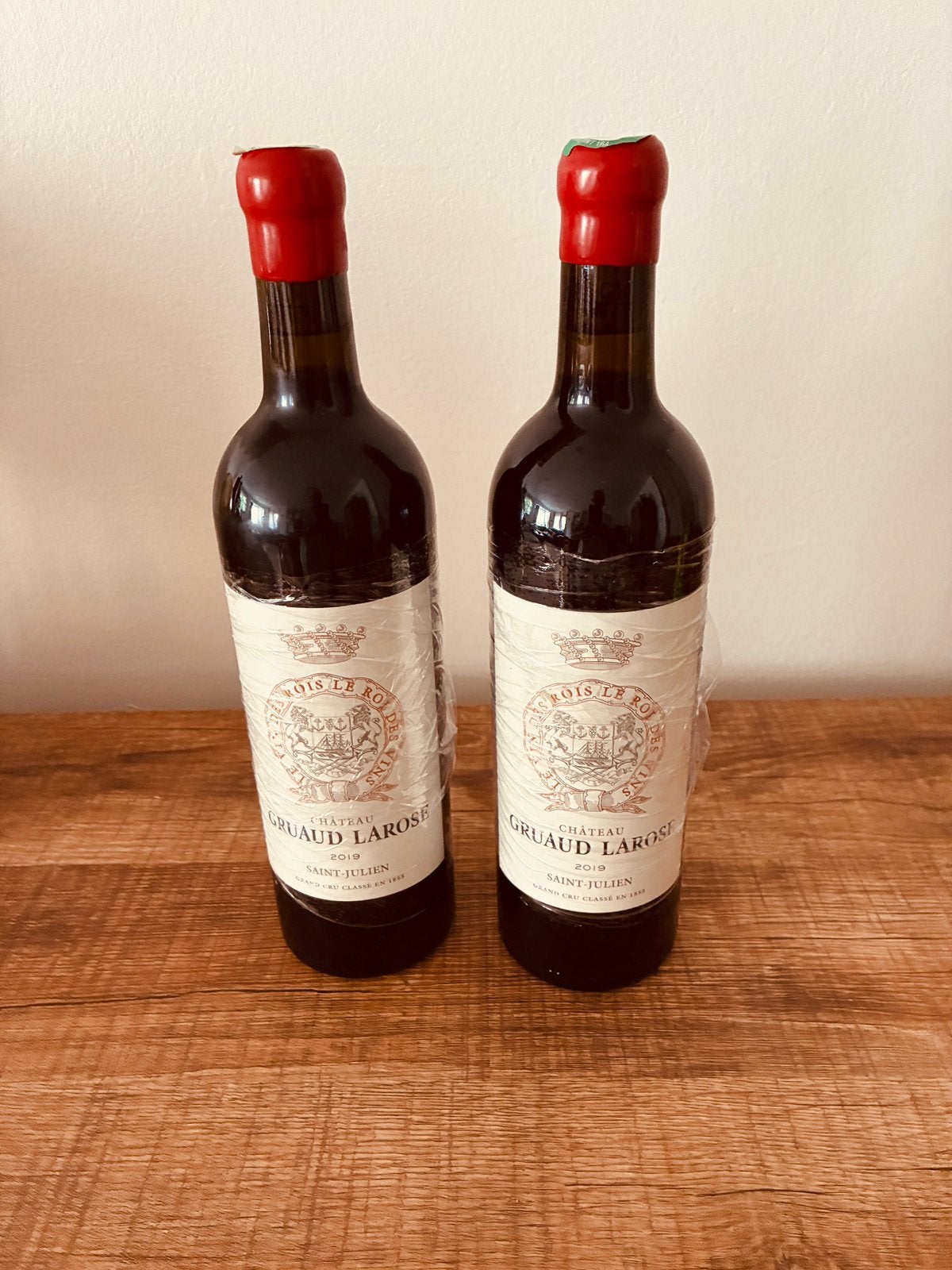 2 x Château Gruaud Larose 2019, Verzamelen, Wijnen, Ophalen, Frankrijk, Nieuw, Rode wijn