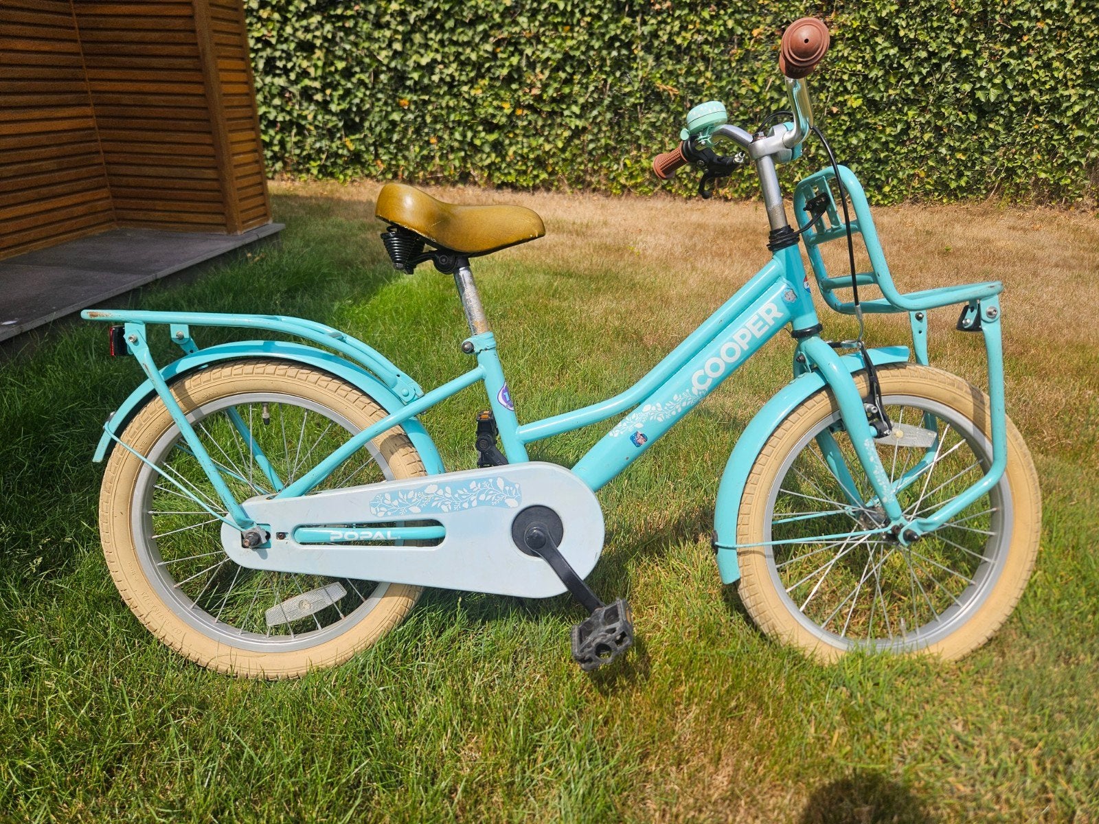 kinderfiets meisjes, Ophalen, Gebruikt, Trommelrem, 18 inch