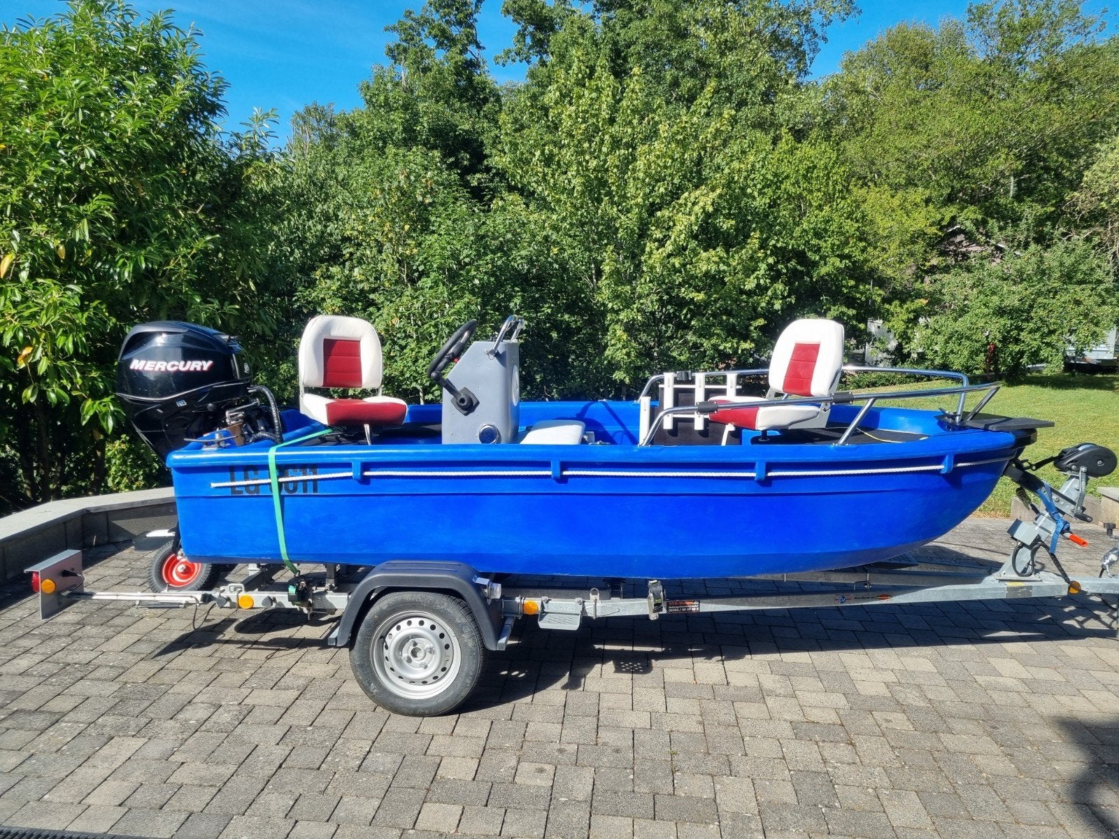 Pleziervaartuig, vissersboot, Ophalen