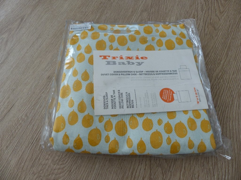 Trixie beddengoed ledikant - ongeopend, Kinderen en Baby's, Ophalen of Verzenden, Zo goed als nieuw, Ledikant, Beddengoedset
