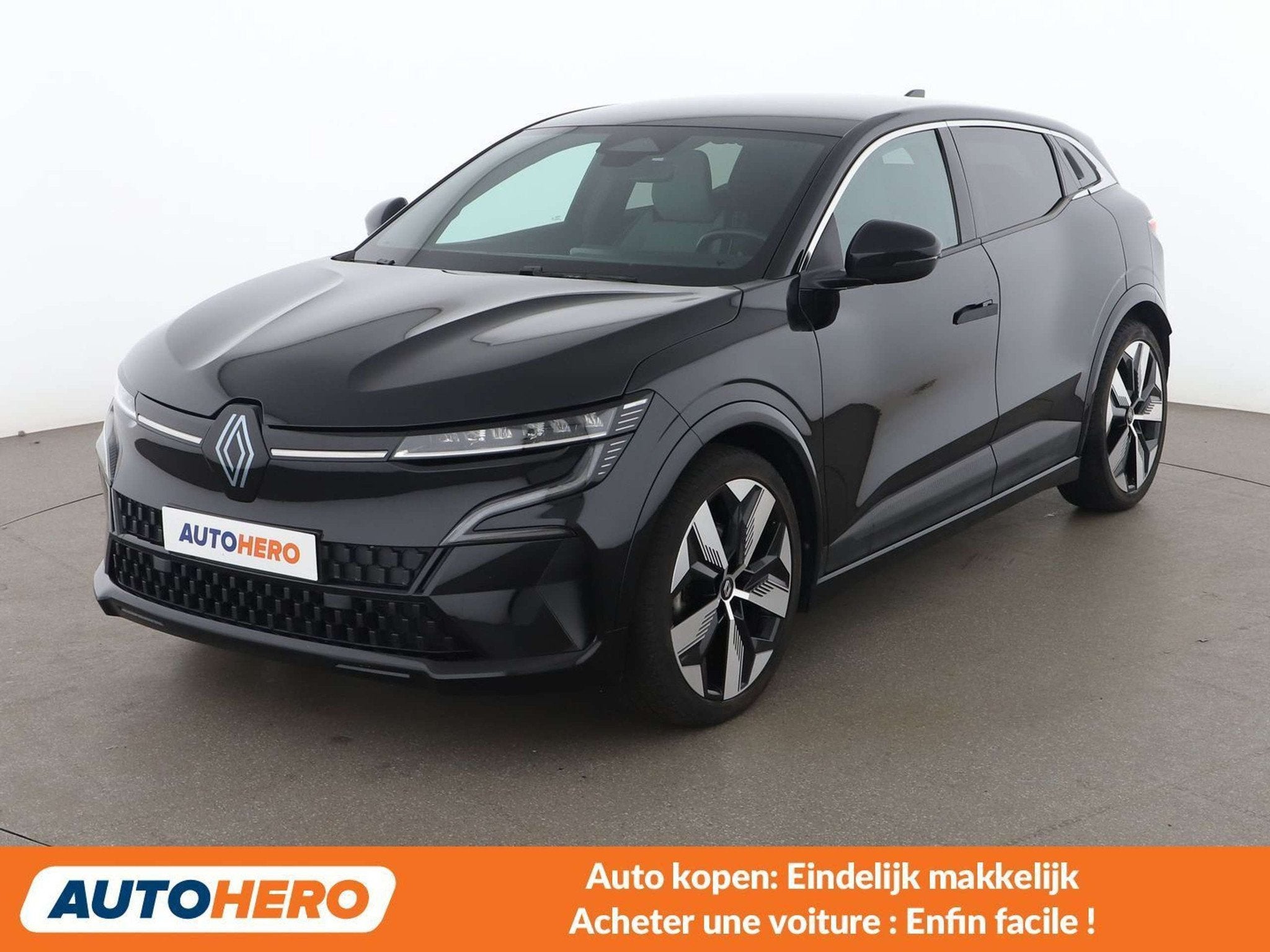 Renault Mégane E-Tech electric drive 96 kW Techno, Gebruikt, 1670 kg, Zwart, 131 pk