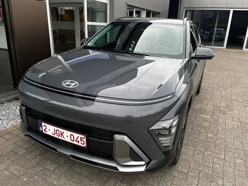 Hyundai KONA GDi HEV Shine 6AT, Auto's, 105 pk, Gebruikt, Leder, 5 zetels