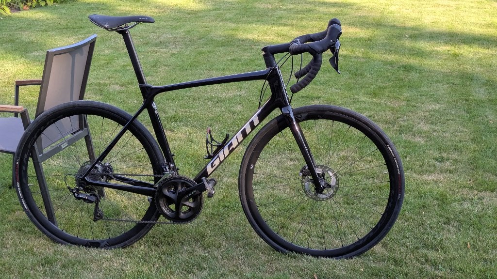 Koersfiets Giant TCR Advanced Disc, Fietsen en Brommers, Fietsen | Racefietsen, Zo goed als nieuw, Heren, Giant, Meer dan 20 versnellingen