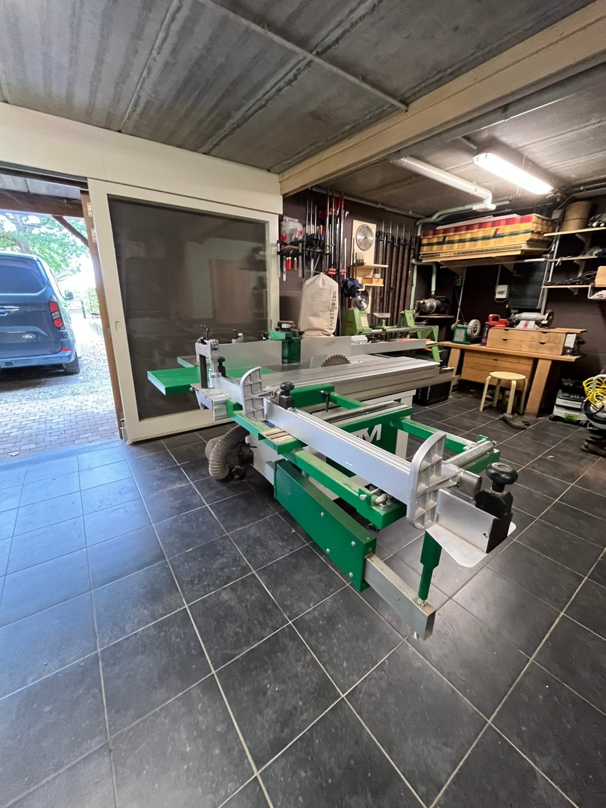 Combinee voor massief hout en houtplaatmaterialen, Doe-het-zelf en Bouw, Ophalen, Nieuw
