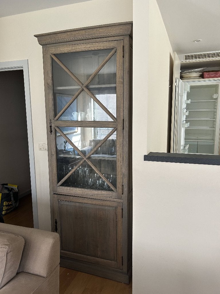 Vaisselier haut, Avec porte(s), 25 à 50 cm, Cottage/vintage, Enlèvement