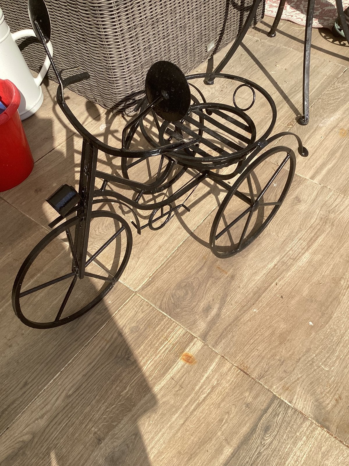 Plantenrek fiets, Tuin en Terras, Ophalen, Gebruikt