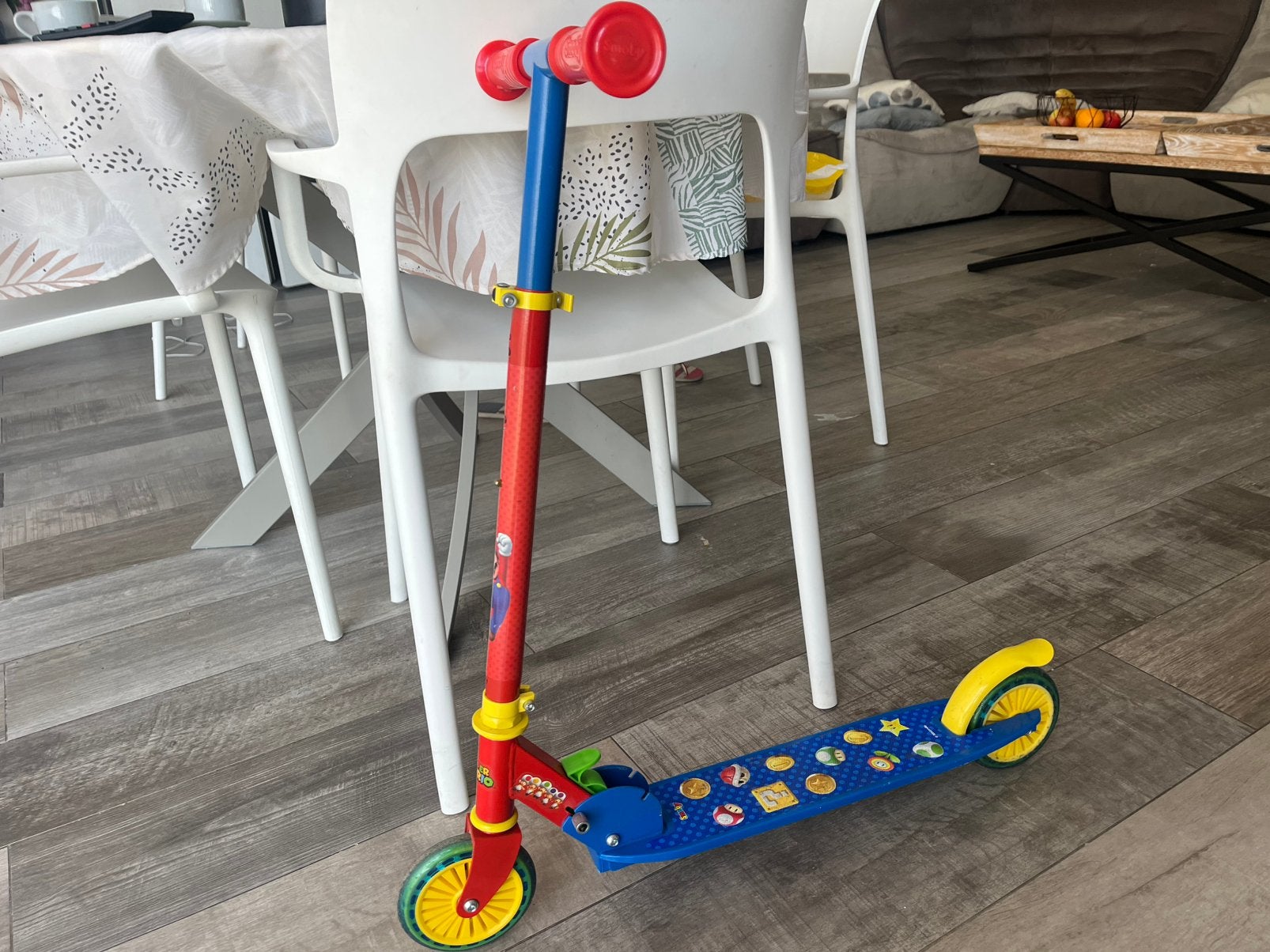 Trottinette Mario, Enlèvement, Comme neuf