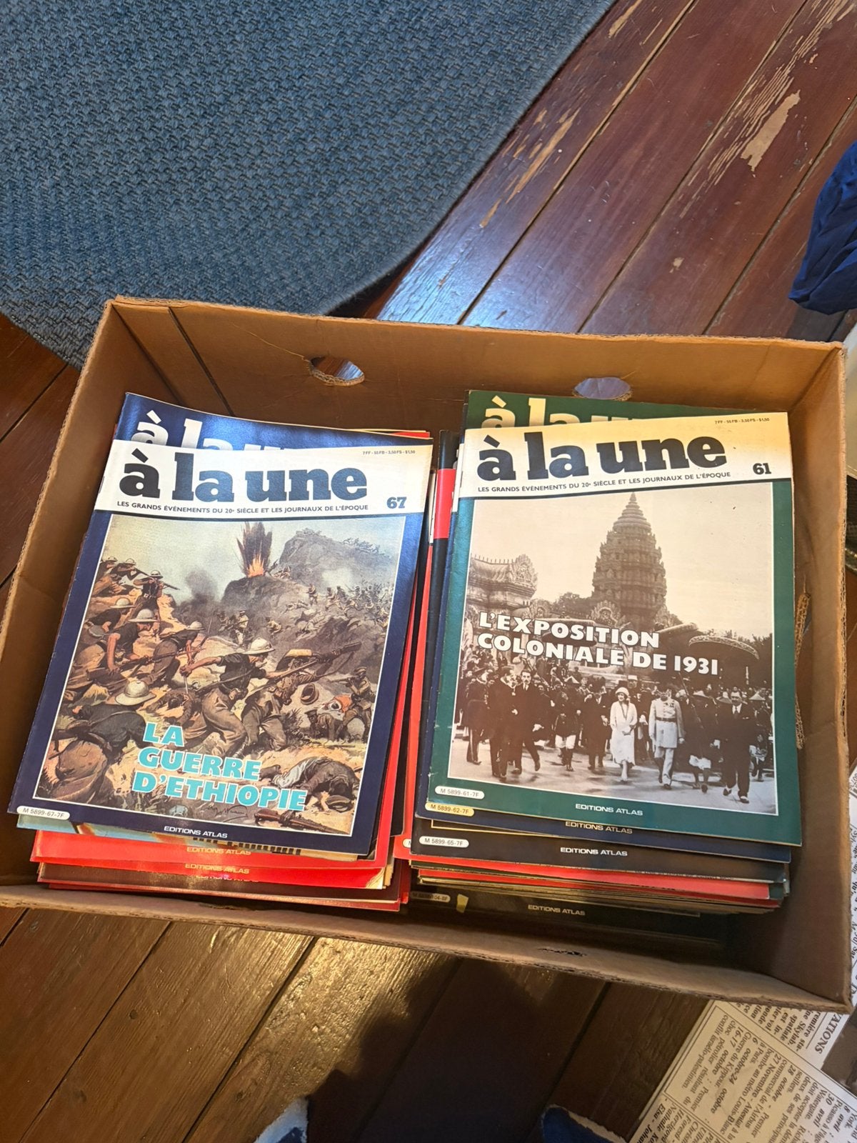 Magazine A la une, Enlèvement
