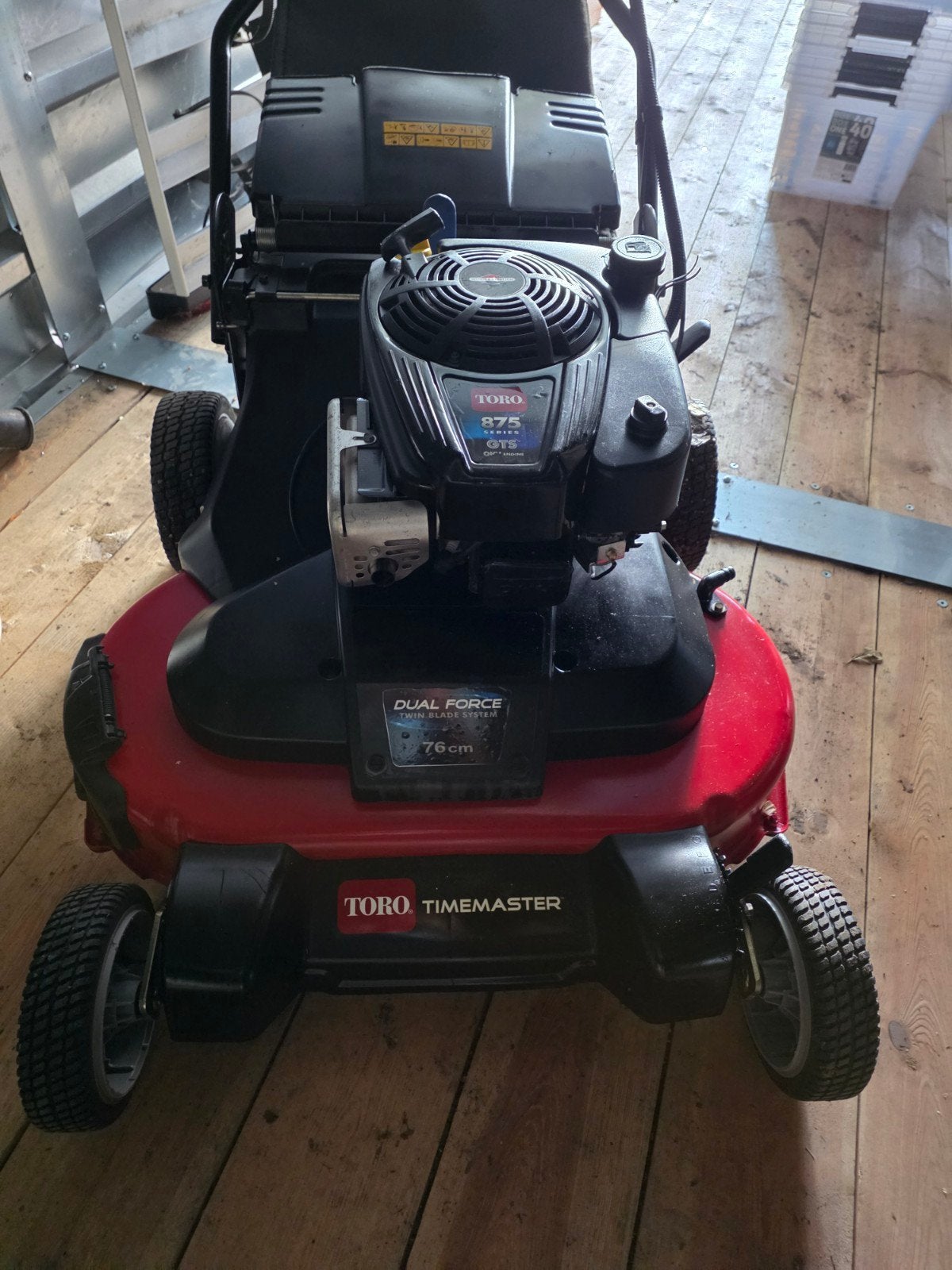 Toro TimeMaster grasmaaier, Tondeuse rotative, Utilisé, Torro, Sac de ramassage