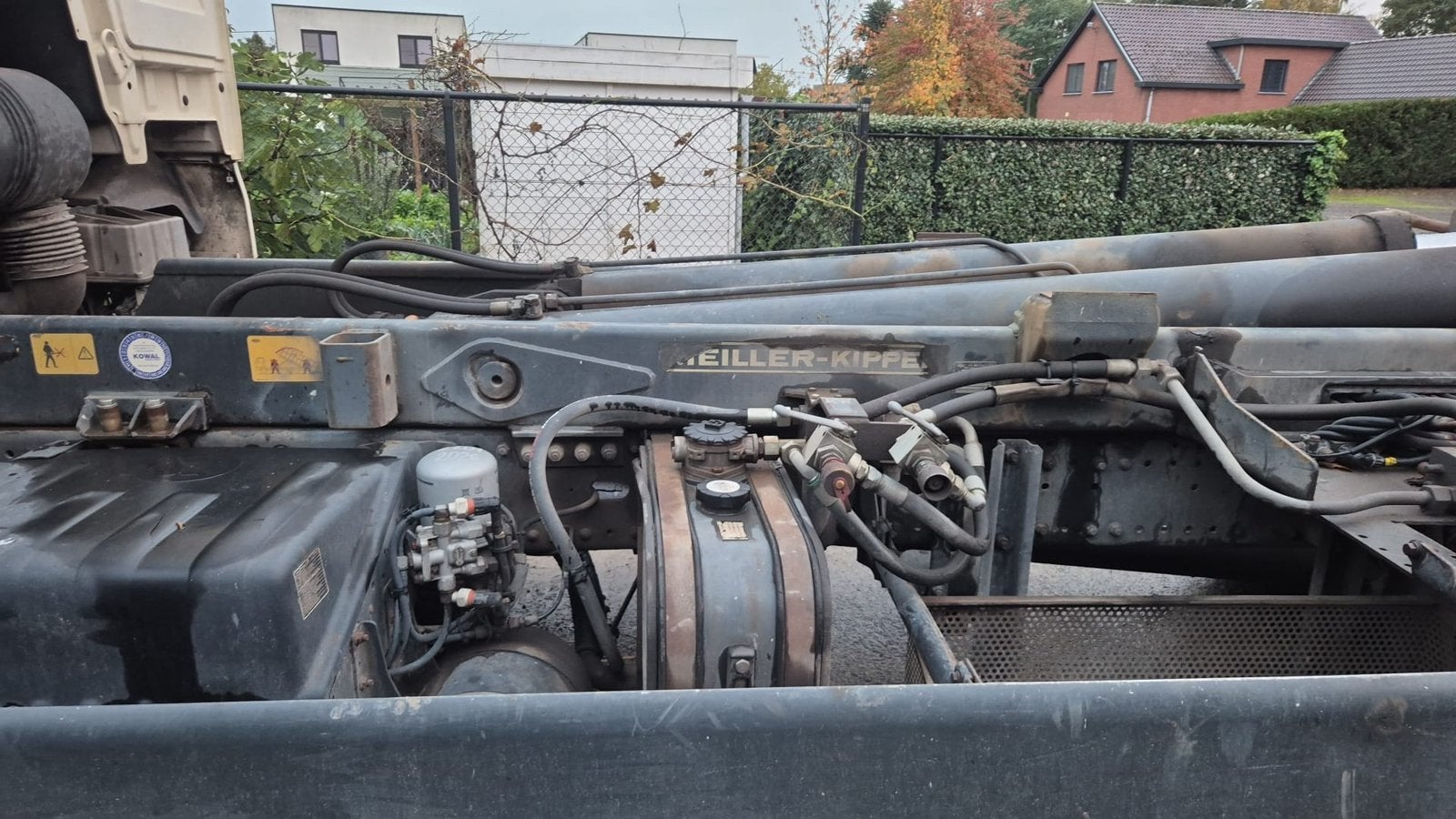 Man container camion, Autos, Achat, 2 places, MAN, Noir