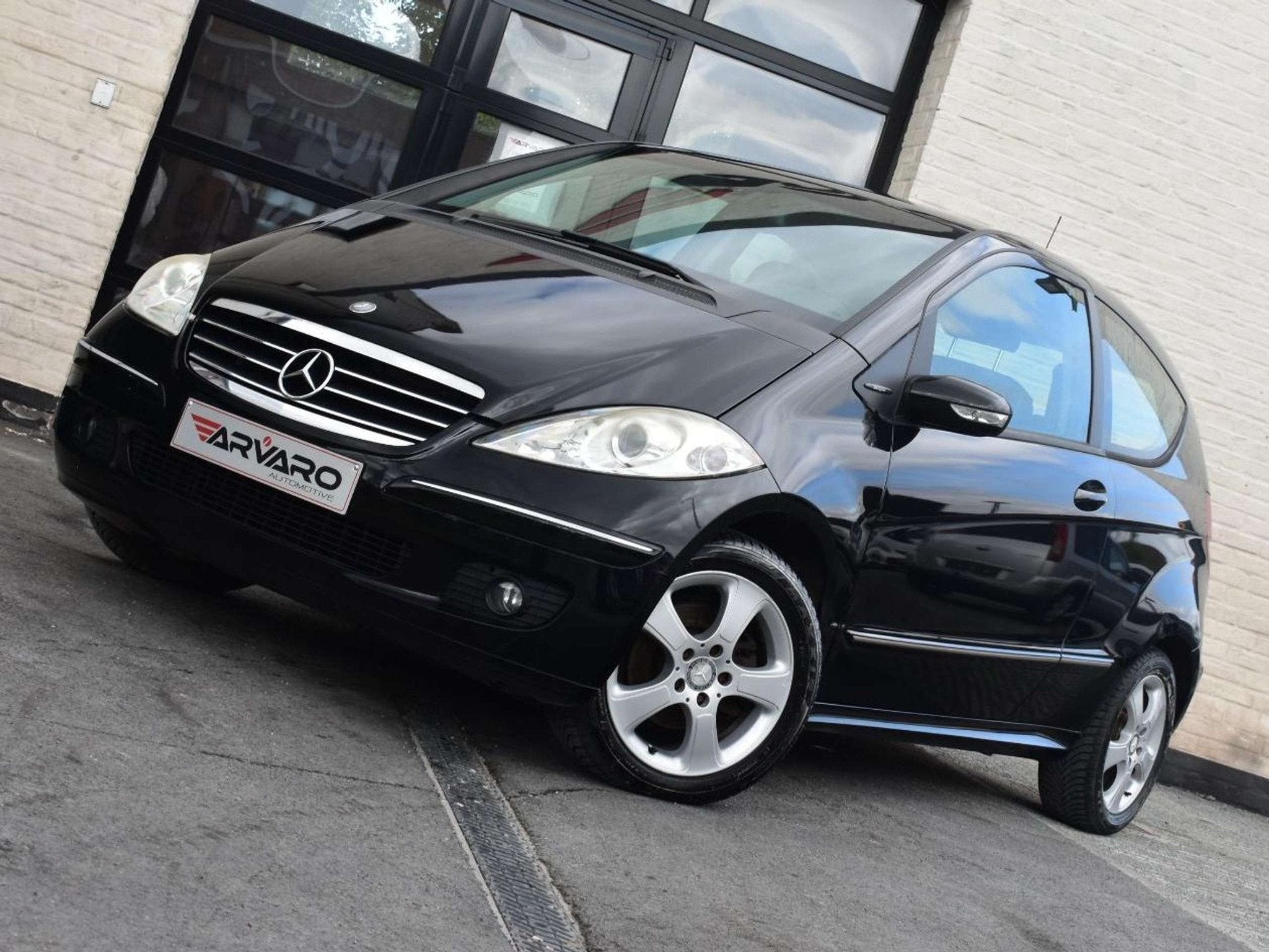 Mercedes-Benz A-Klasse 150 BlueEFFICIENCY Avantgarde / Airco, Auto's, Voorwielaandrijving, Stof, Zwart, 4 cilinders