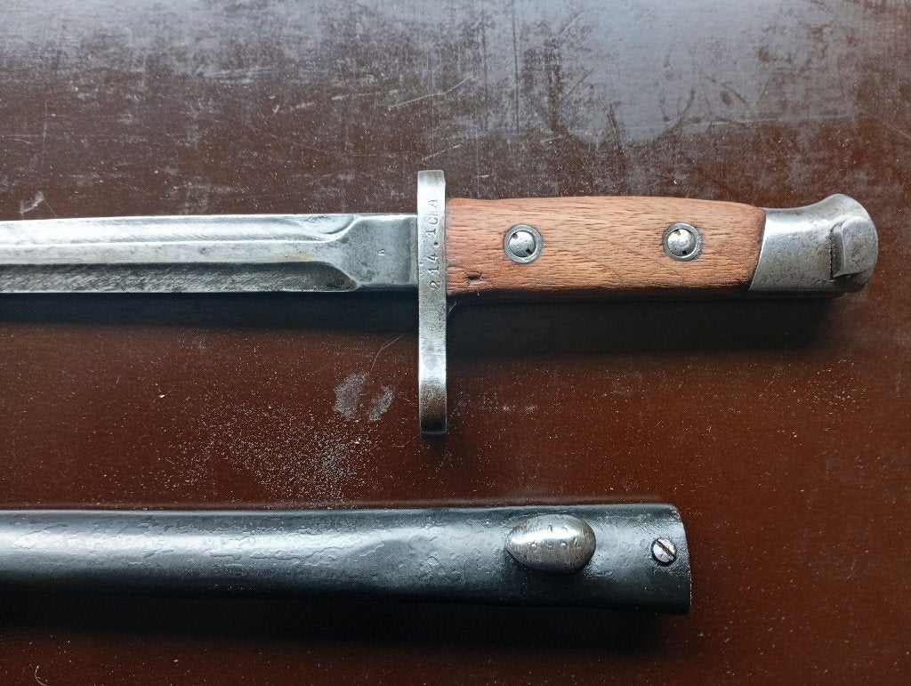 Belgische bajonet 1916 Chasseurs Ardennais 1ChA Militaria, Verzamelen, Militaria | Algemeen, Ophalen of Verzenden